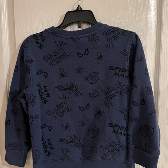 Qty 2 Spider-Man Sweatshirts Size Small (6-7) - Picture 3 of 4